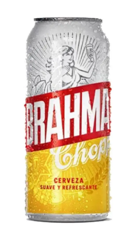 cerveza lata brahma