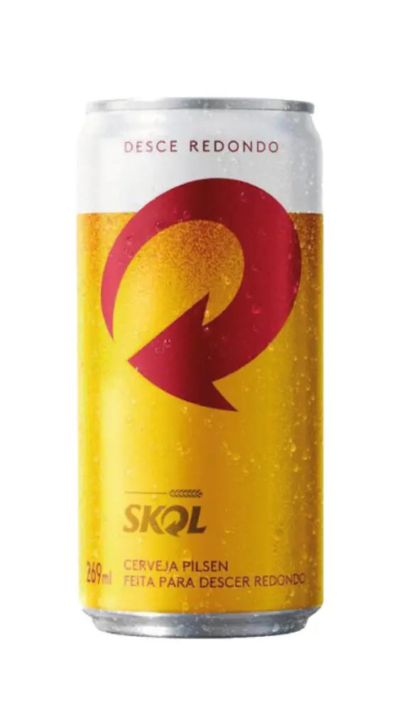 cerveza lata skol