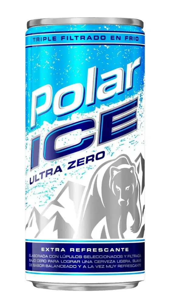 cerveza lata polar ice